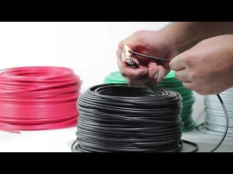 Cable unipolar Calibre 12