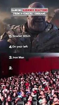 Ranking the audience's best in-theater reaction moments for avengers- endgame