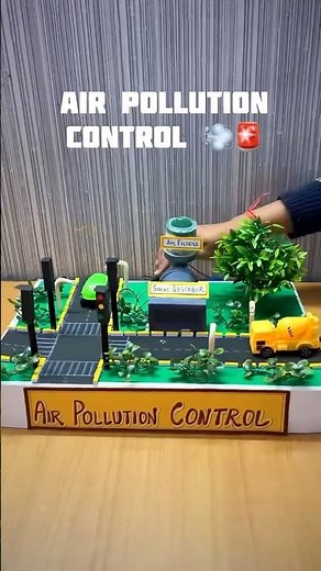 DIY Air Pollution Control Kit for School Project | Working Model | Komodo Craft
