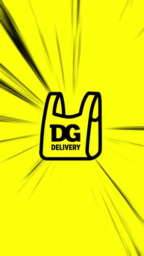 Want it right at your door? Try DG Delivery and pay no fee on your first delivery! 🚙💨 | Dollar General