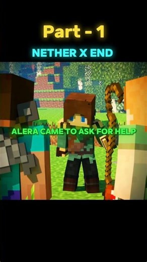 Nether X End (Part 1) | #shorts #shortsfeed