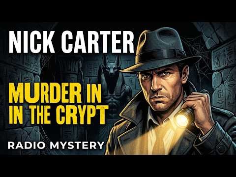 Nick Carter: Murder in the Crypt | Radio Mystery | Secrets Buried Beneath the Tomb