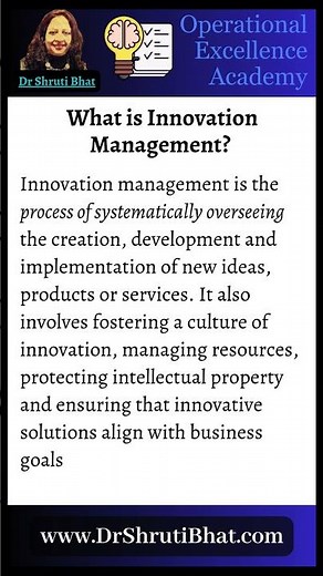 What is Innovation Management? | What is innovation management principle.