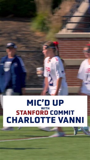Called the jump shot before it happened 🤯 Mic’d up Stanford commit Charlotte Vanni for Brogden Cup… safe to say she delivered. | USA Lacrosse