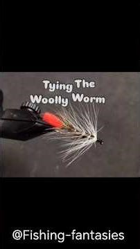 Variant of The Legendary Pattern - Woolly Worm #fishing #shorts #flytying #2026 #flyfishing