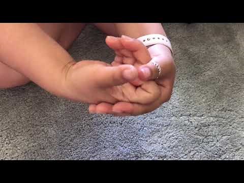 ASMR finger hand pop sounds and cracking knuckles