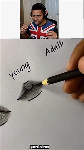 Master the Art of Lip Drawing in Minutes Easy Lip Sketch Tutorial #DrawingTips #ArtBeginner