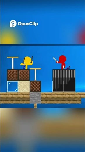 Stick Figures Make Minecraft Music Magic! Drums, Keys & Underwater Beats #alanbecker