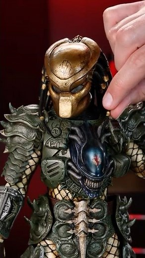 FIRST LOOK Hot Toys Broken Tusk Predator Figure Prototype 🔥