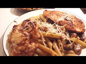 Chicken Marsala Pasta (Time-Lapse Cooking)