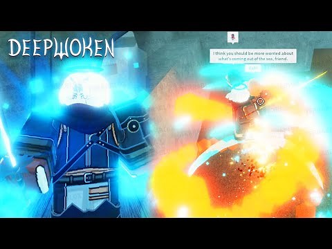 MAX Level AZURE FLAME Build in Deepwoken! ( How To Get Azure Flames )