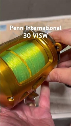 Penn International 30 VISW fishing reel for the day #fishing