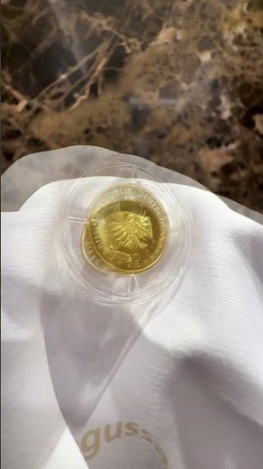 Rückkehr der Wildtiere: Biber Goldmünze 1/8 oz - Deutschland 2024
