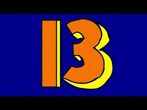 Sesame Street Swedish Number Animation: 13 Pumpkins.
