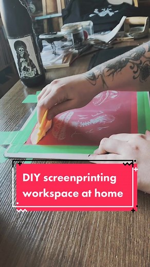DIY Screenprinting at Home: Creating Art Patches and T-Shirts