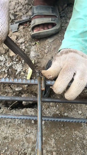 how to tying stirrups with wire bending