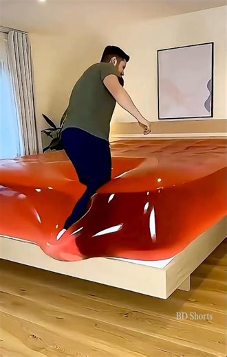 Amazing China Jelly Bed #shortvideo