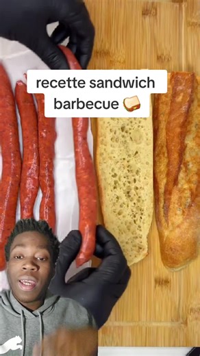 recette sandwich barbecue #repas #cuisine #france