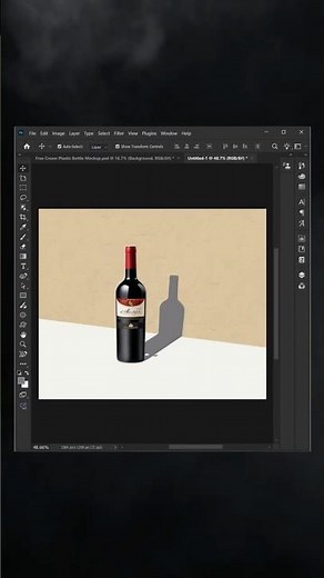 Mastering Shadows: Easy Bottle Shadow Tricks in Adobe Photoshop 2025! #vectopix #photoshop #design