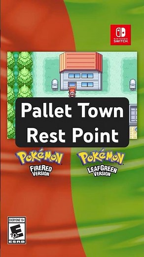Pallet Town Rest Point - #PokemonFRLG