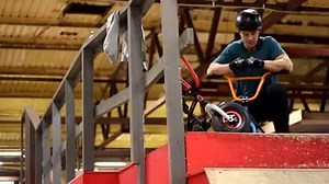 Check out team Bounce shredding Corby!!! Ton's of world first's including a downside whiplash, downside smith to whip out, 360 downside whip, downside smith wall ride and a tail-whip to whiplash No-nonsense, the latest mini BMX edit by Bounce BMX. No messing around, just straight up awesome riding. Gaz Wilson, Barney Pauley, Jonnie Hicks, Jack Sargeant and Ash Finlay push Bounce mini BMX's. | Bounce BMX