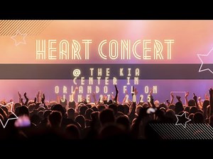 Heart at the Kia center FULL CONCERT live in Orlando, Fl on June 27, 2025 Heart live performance