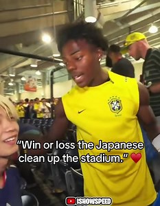 Japanese Fans Clean Stadium After World Cup Match