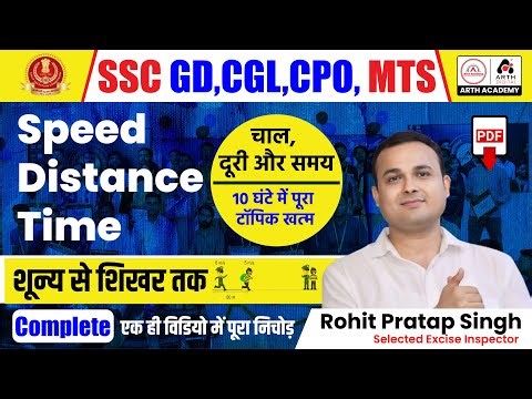 Time Speed and Distance Trick | Time Speed Distance Concept/Problems/Solutions/Tricks/Complete Video