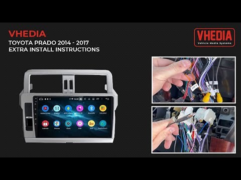 Toyota Prado 2014 - 2017 - Extra Install Instructions - X series