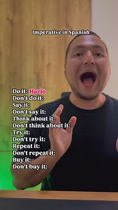 Imperativo en español!!! | Your Spanish with Javier