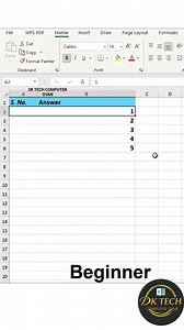 Underline Trick in Excel 💥💯🚀 | Exel Tips and Tricks❤️👍🏻 #Excel #office #spreadsheets #exceltips #trend | DK TECH Computer GYAN