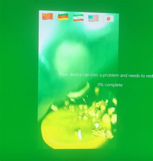 Sushi Monsters: Windows 11 Greenscreen of Death Explained