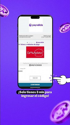 Así de fácil pagas con el botón Daviplata #tutorial #pagos #tips #pagosdigitales