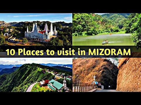 10 Places to Visit in Mizoram || Most Beautiful Places to Visit in Mizoram State || Mizoram Tourism