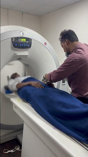 Neck Contrast CT Scan 💉 | IV Contrast Injection Process #ctscan #hospital #contraststudy #trend #yt