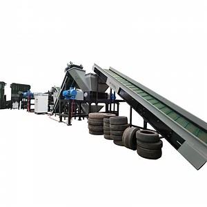 [Hot Item] Complete Used Tyre Recycling Plant for Making Rubber Mulch