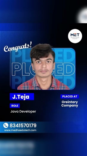 Full Stack Java Course in Hyderabab | Medha Edu Tech | #met #java #shorts