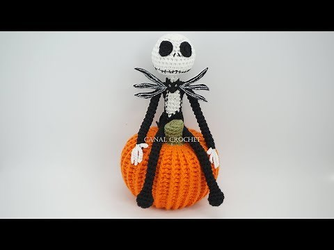 Jack Skeleton amigurumi tutorial