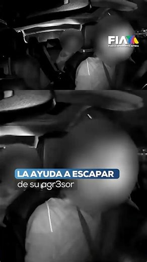 Una conductora de aplicación intervino para ayudar a una mujer que escapaba de su agresor