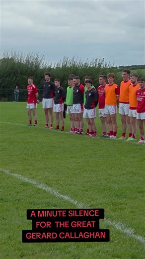 A fitting way to sign off tonight. ❤️ Before today’s Championship game, a perfectly observed minute’s silence was held in memory of Gerard Callaghan, with both teams, match officials and everyone in attendance standing together in respect. As Denis Kennedy so fittingly put it, Gerard’s heart and soul belonged to Inishowen GAA. He believed fiercely in the peninsula, its clubs and, most importantly, its people. A fitting tribute to a true Gael who gave so much to our games. Ar dheis Dé go raibh a 