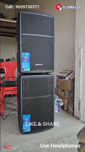 Dynatech HP15A+ V2 Stage Monitor Testing with CG Bhakti song Alka Chandrakar ‪@DJSURAJSP‬