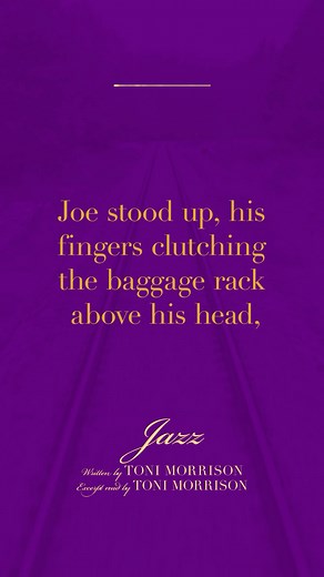 10K views · 198 reactions | Closing out Black Music Month with this dulcet and dreamy self-narrated excerpt from Toni Morrison's "Jazz." Fall into the rhythm and soul of Harlem in the 1920s, where every note tells a story. | Toni Morrison | Facebook