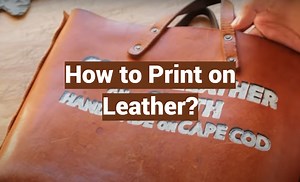 How to Print on Leather? Explained! - LeatherProfy