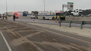 7.7K views · 117 reactions | HAPPENED THIS MORNING: 5 killed in massive crash on icy Texas interstate MORE HERE: https://www.wfxg.com/story/43336116/5-killed-in-massive-crash-on-icy-texas-interstate | WFXG FOX54 | Facebook
