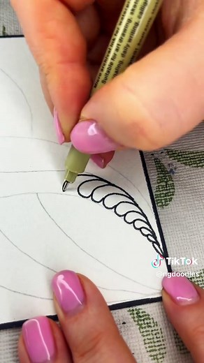 Relax and enjoy this simple doodle pattern tutorial for beginners 😍 draw art inspiration 🥰 #doodle #artist #sketch #trending #inspiration