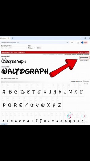 Learn how to layer and download FREE fonts in this Cricut Design Space tutorial! I’m using a Disney inspired font called Waltograph downloaded from DaFont. #cricut #tutorials