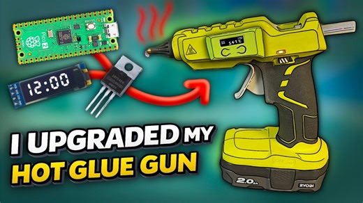 我过度设计了我的热熔胶枪 | I Over-Engineered My Hot Glue Gun