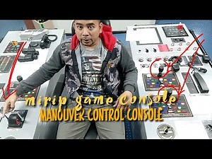 Bridge Manouver Control Console |Melihat lebih dekat cara Manouver kapal dari console belakang
