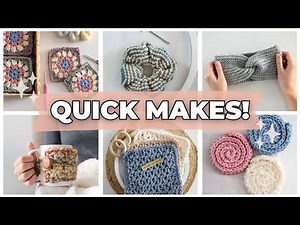 What to Crochet When You Only Have an Hour