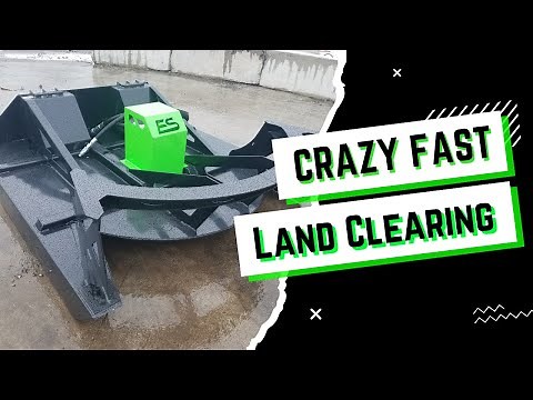 CLEARING LAND WITH A HEAVY DUTY BRUSH CUTTER - EXPRESS STEEL